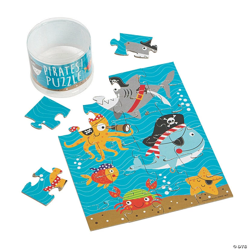 Coupon π Pirate Animal Puzzles - Set of 12 π―