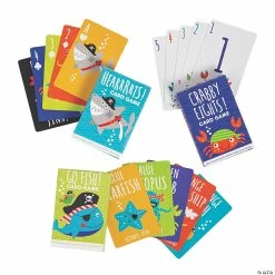 Promo 🧨 Pirate Animals Card Game Assortment - 12 Pc. 😀
