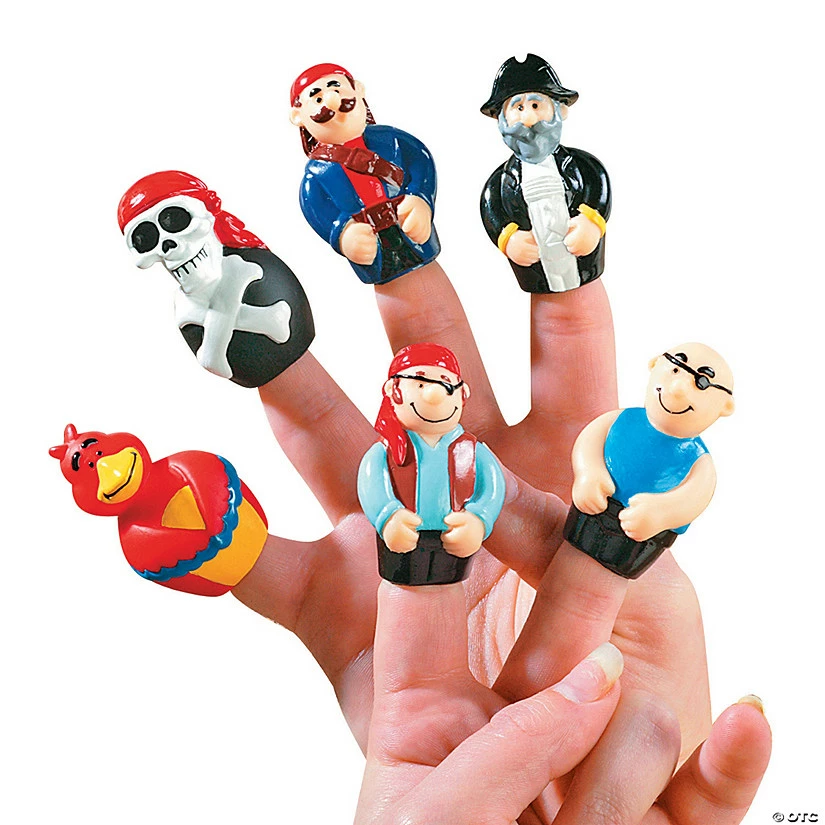 Best Pirce π Pirate Finger Puppets - 24 Pc. π