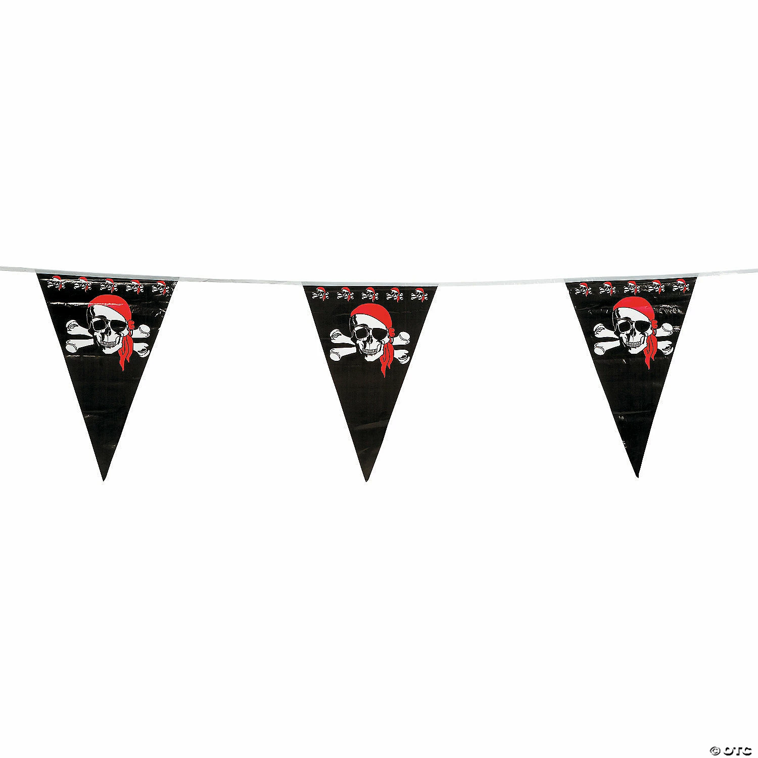 Best deal π₯° Pirate Plastic Pennant Banner π - Image 2