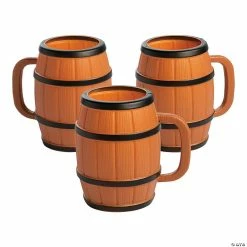 Best deal 😀 Plastic Barrel Mugs - 12 Ct. 🥰