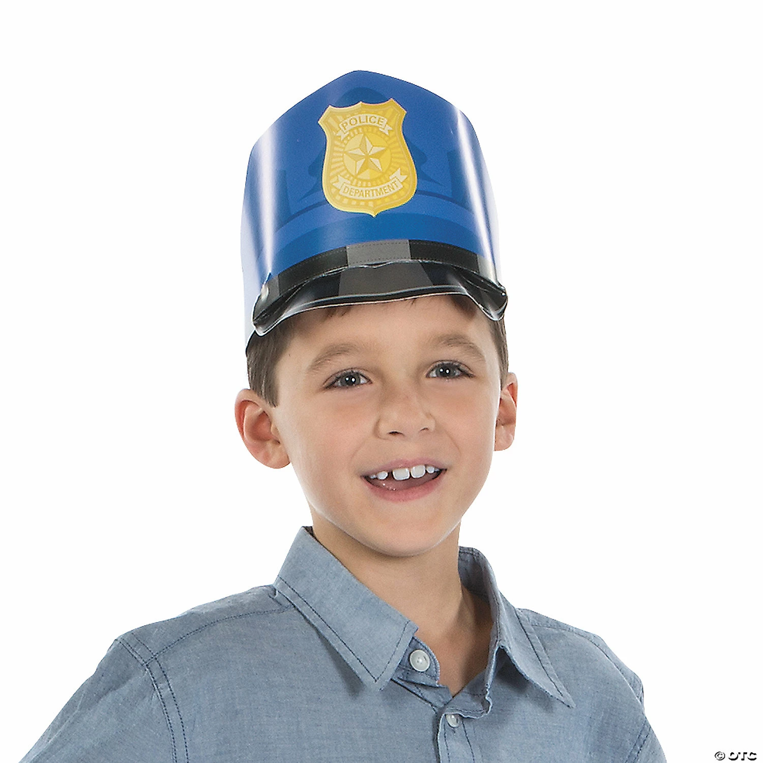Cheapest β Police Hats - 12 Pc. β - Image 2