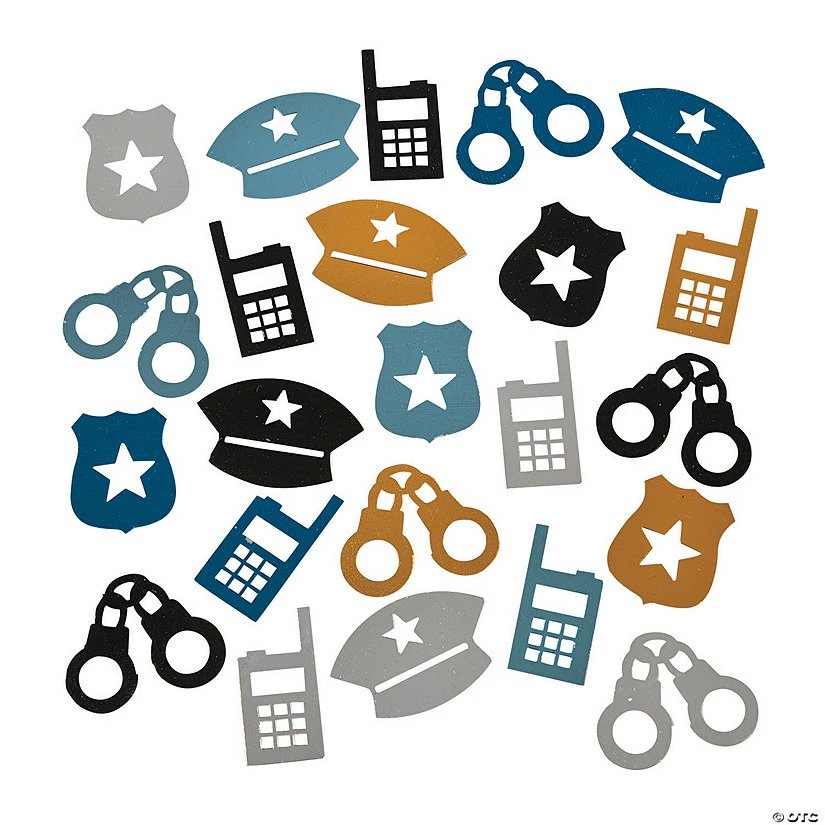 Brand new ๐ Police Party Confetti ๐