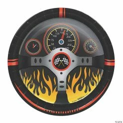 Flash Sale 🤩 Racecar Racing Party Paper Dinner Plates - 8 Ct. 🔔