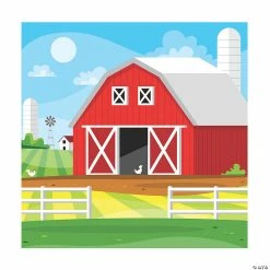 Top 10 🛒 Red Barn Backdrop Banner - 2 Pc. 😉