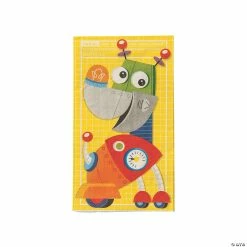 Cheapest 🔔 Robot Party Dinner Napkins - 16 Pc. 🌟