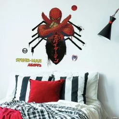 Promo π Roommates Marvel Spider-Man Japan Giant Peel And Stick Wall Decal π