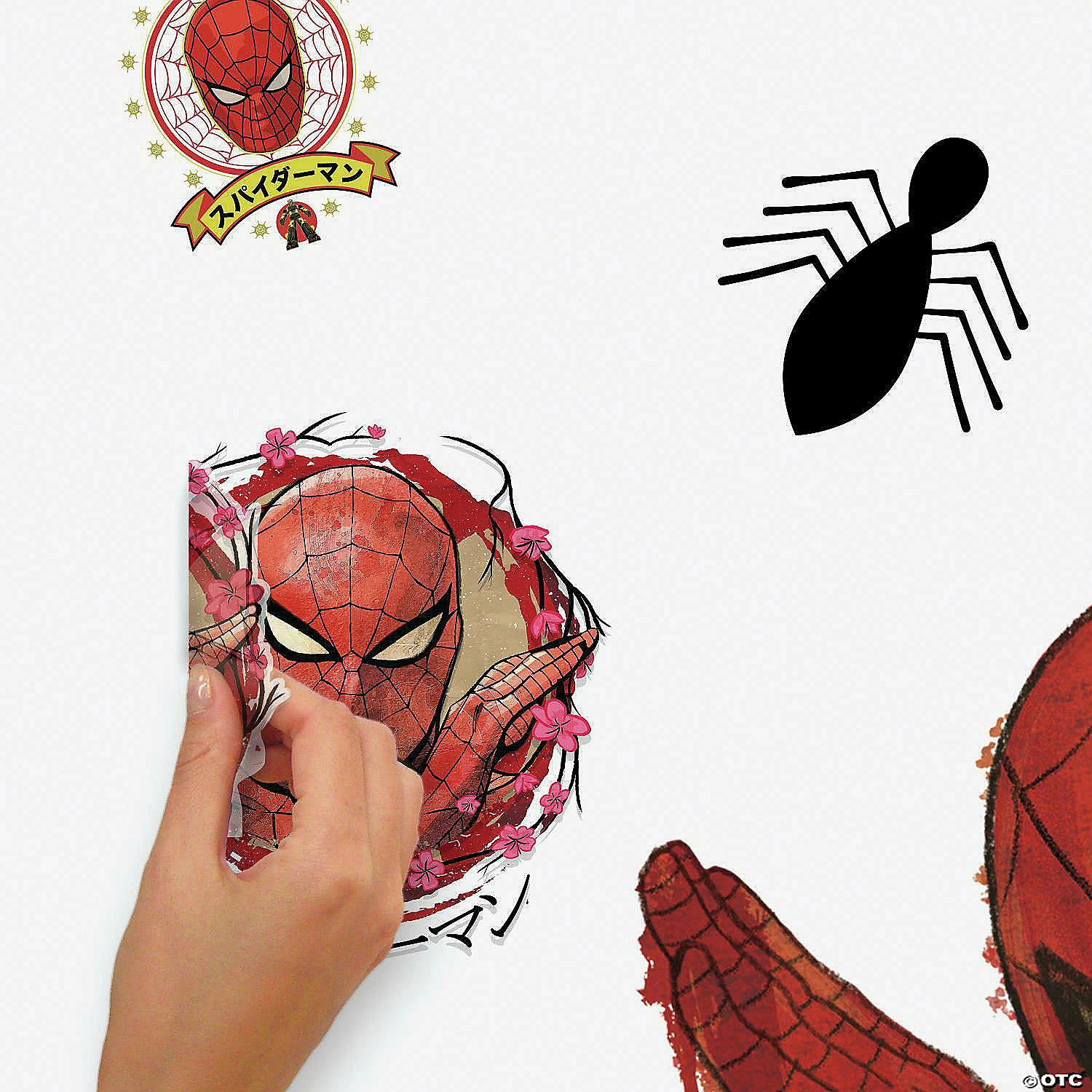 Promo π Roommates Marvel Spider-Man Japan Giant Peel And Stick Wall Decal π - Image 4