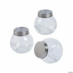Cheap 🥰 Round Favor Jars - 12 Pc. 🎁