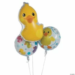 Buy ✔️ Rubber Ducky 18" - 25 1/4" Mylar Balloons - 3 Pc. ⌛