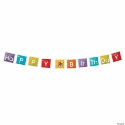 Discount ⌛ Science Party 🎂 Birthday Paper Pennant Banner ⭐
