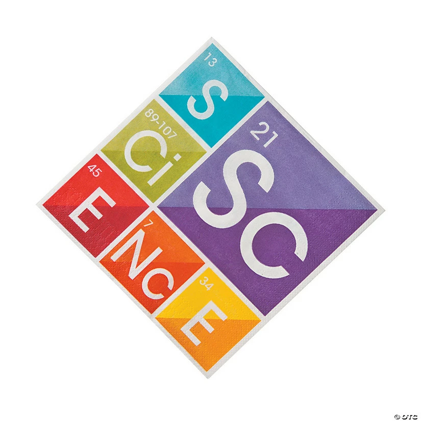 Flash Sale β Science Party Luncheon Napkins - 16 Pc. π