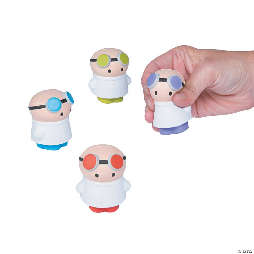 Wholesale β€οΈ Science Party Stress Characters - 12 Pc. π₯°