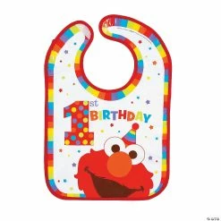 Coupon ๐ฏ Sesame Streetยฎ Elmo Turns One Bib ๐