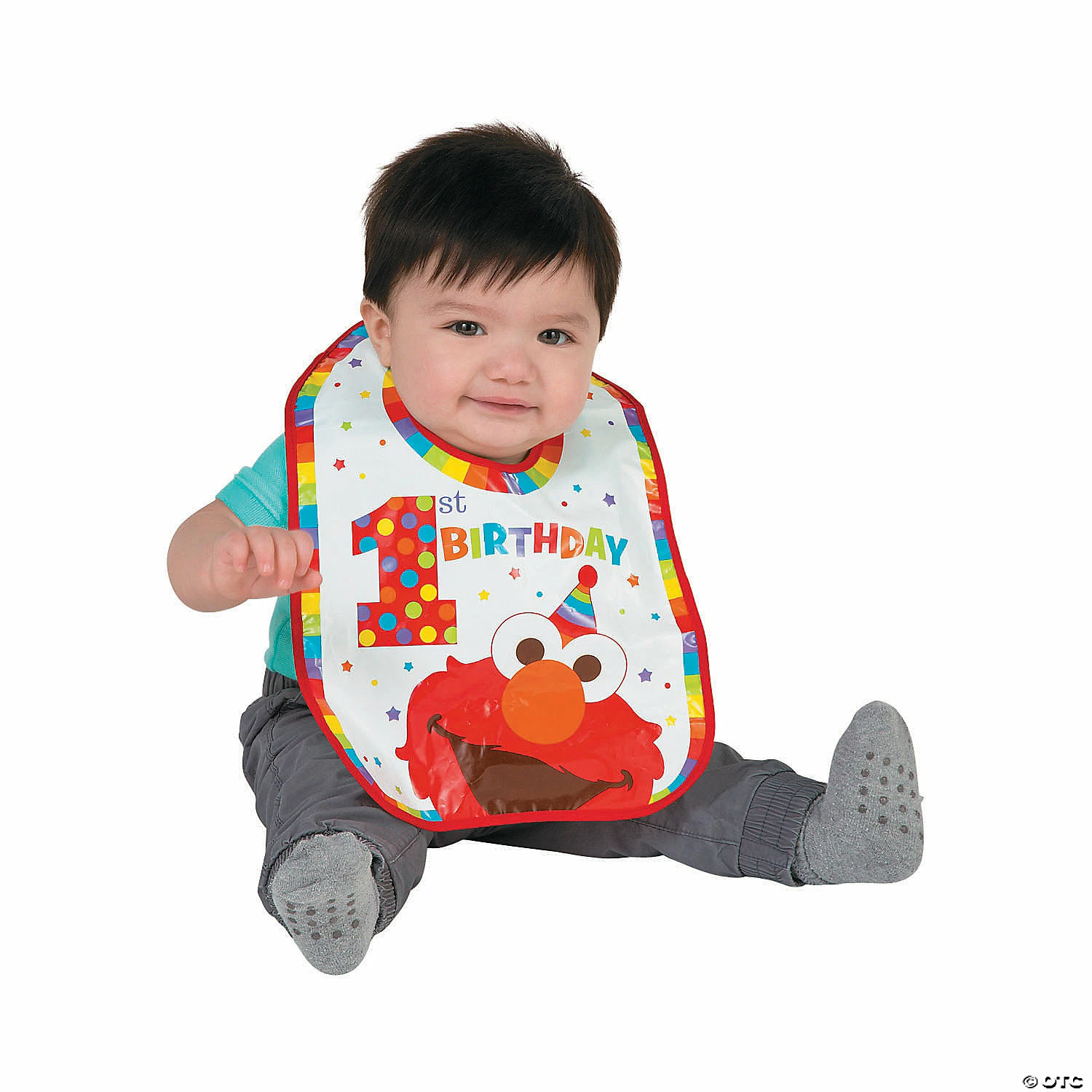 Coupon 💯 Sesame Street® Elmo Turns One Bib 😀 - Image 2