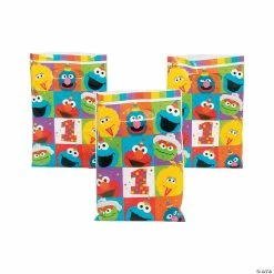 Buy 💯 Sesame Street® Elmo Turns One Goody Bags - 8 Pc. 🤩