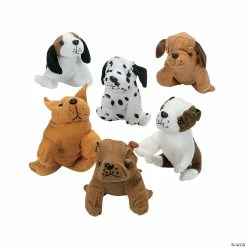 Best deal 💯 Sitting Stuffed 🐶 Dogs - 12 Pc. 🔥