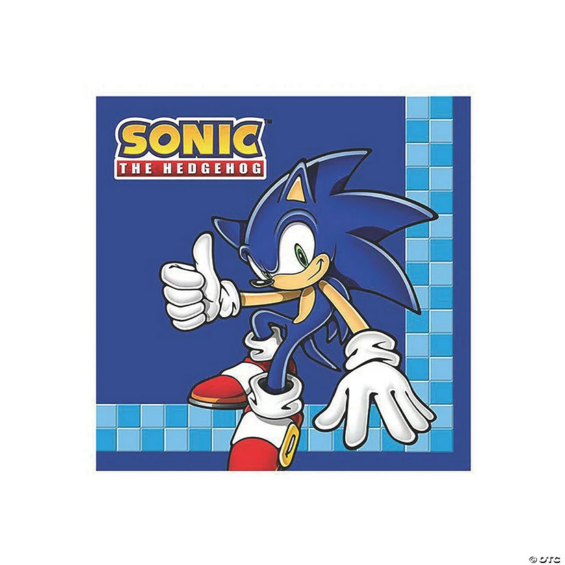 Flash Sale β¨ Sonic the Hedgehogβ’ Beverage Napkins - 20 Pc. π