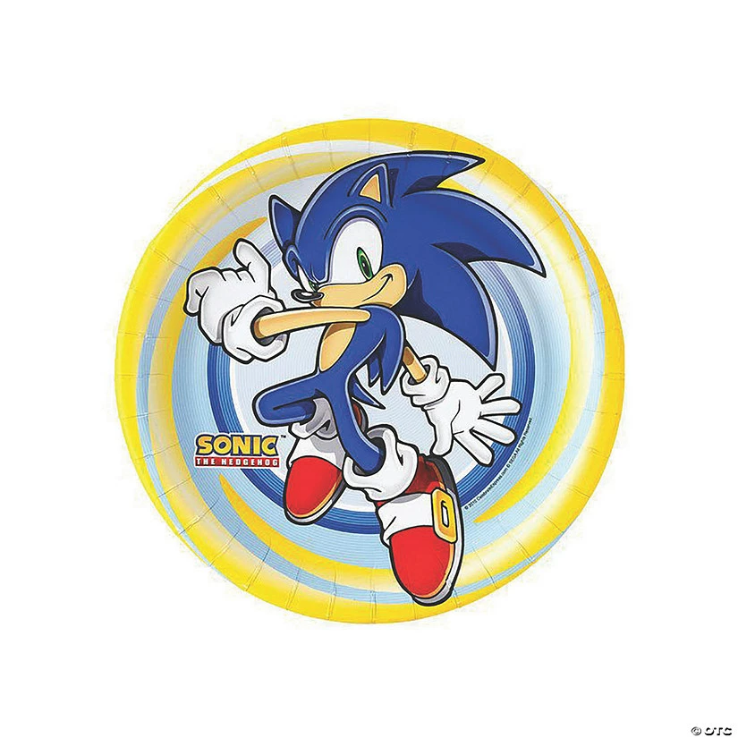 Best reviews of ๐ Sonic the Hedgehogโข Paper Dinner Plates - 8 Ct. ๐