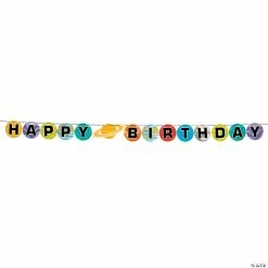 Buy 👏 Space Party 🥳 Birthday Pennant Banner 🔥