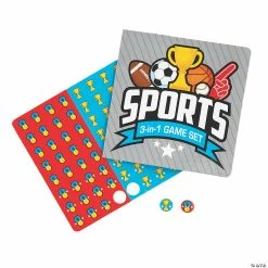 Coupon ❤️ Sports Icons 3-in-1 Game Sets - 12 Pc. ⌛