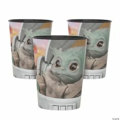 Budget 😀 Star Wars™ The Mandalorian™ Baby Yoda Plastic Cup 🎁