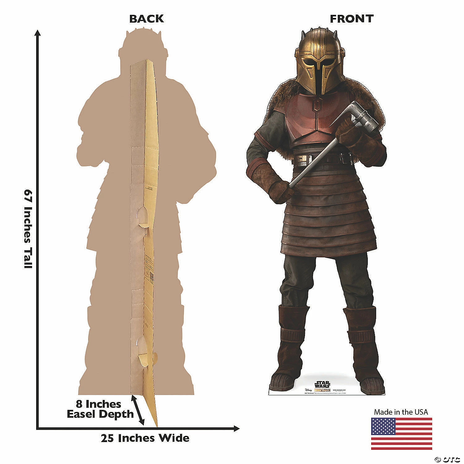 Top 10 ❤️ Star Wars™ The Mandalorian™ The Armorer Life-Size Cardboard Stand-Up 😀 - Image 3