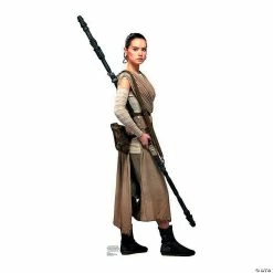Cheap 🥰 Star Wars™ VII Rey Life-Size Cardboard Stand-Up ✨