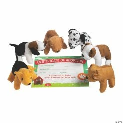 Coupon 🤩 Stuffed 🐕 Dog Party Adoption Kit - 24 Pc. ✔️