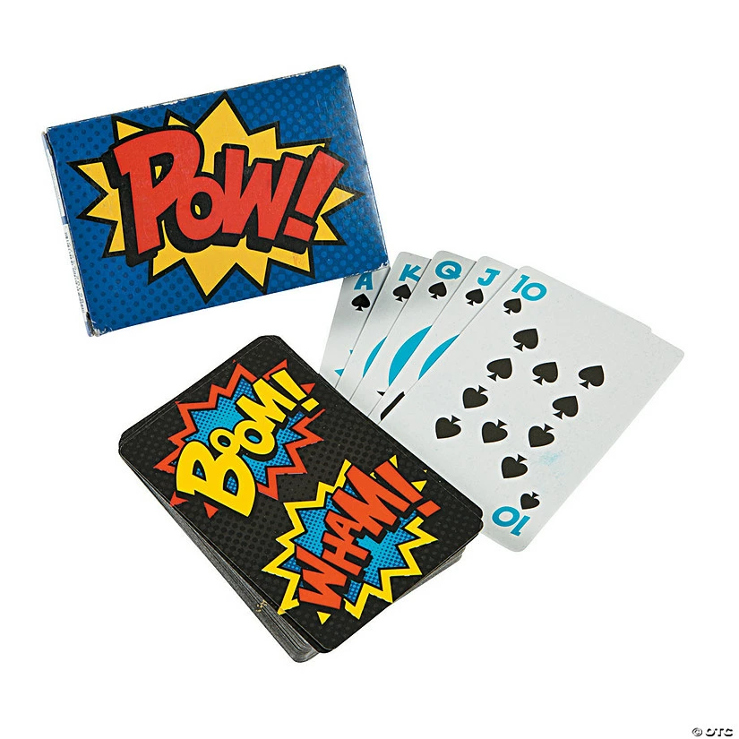 New ๐ Superhero Playing Cards - 12 Pc. ๐