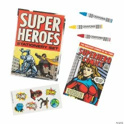 New ⭐ Superhero Stationery Sets - 12 Sets 💯