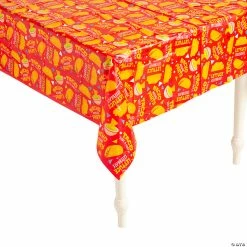 New 🎉 Taco Plastic Tablecloth 🛒