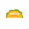 New 😉 Taco-Shaped Paper Dessert Plates - 8 Ct. 💯