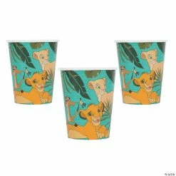Brand new ✔️ The Lion King™ Simba, Nala & Timon Paper Cups - 8 Pc. ✔️