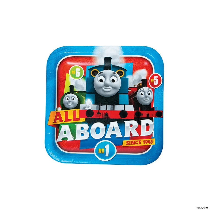 Cheap π Thomas the Tank Engine & Friendsβ’ Square Paper Dinner Plates - 8 Ct. β¨