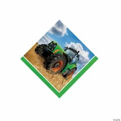 Best reviews of 🧨 Tractor Party Beverage Napkins - 16 Pc. ⌛