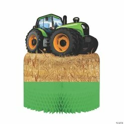 Budget 🎁 Tractor Party Honeycomb Centerpiece 🥰