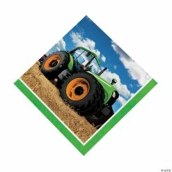 Buy 😍 Tractor Party Luncheon Napkins - 16 Pc. 👏