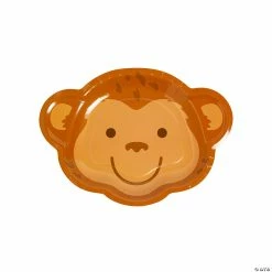 Hot Sale 😉 Tropical Party Monkey Paper Dessert Plates - 8 Ct. 🔥