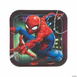 Brand new 🥰 Ultimate Spider-Man™ Square Paper Dinner Plates - 8 Ct. 😉