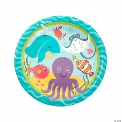 Flash Sale 💯 Under the Sea Paper Dinner Plates - 8 Ct. 🧨
