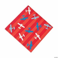 Flash Sale 🎉 Up & Away Airplane Luncheon Napkins - 16 Pc. 🌟