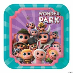 Best deal 😉 Wonder Park™ Chimpanzombies Square Paper Dessert Plates - 8 Ct. ❤️